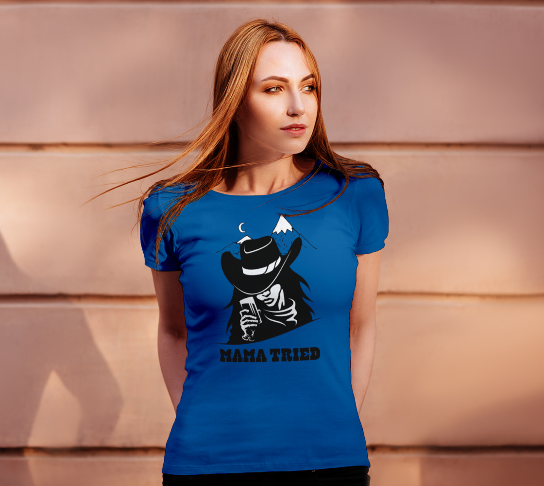 Mama Tried Fitted Tee