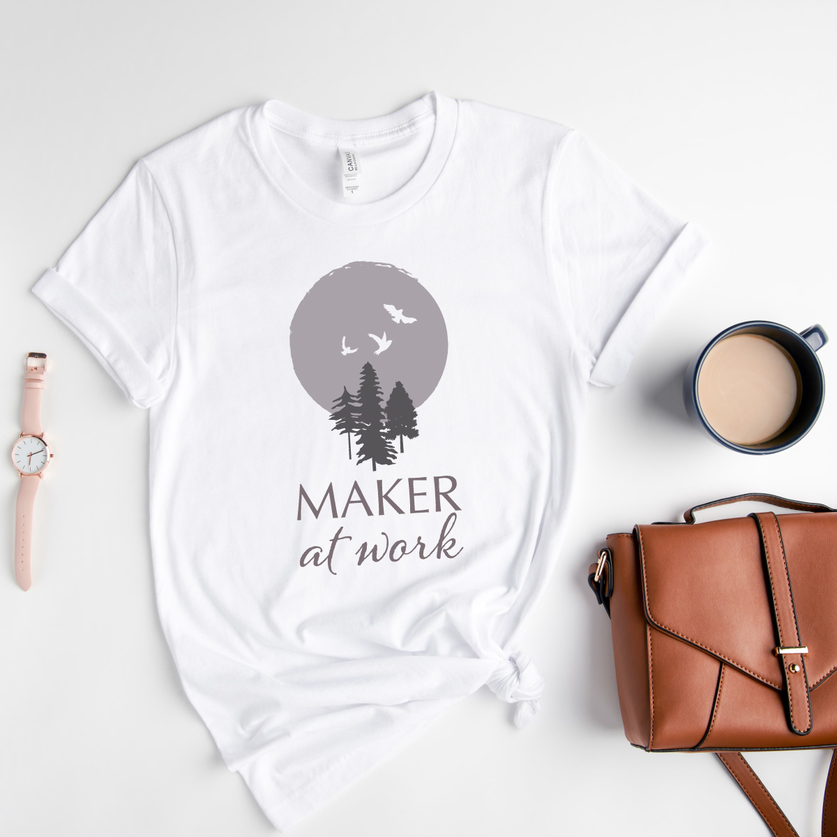 Maker at Work Tee