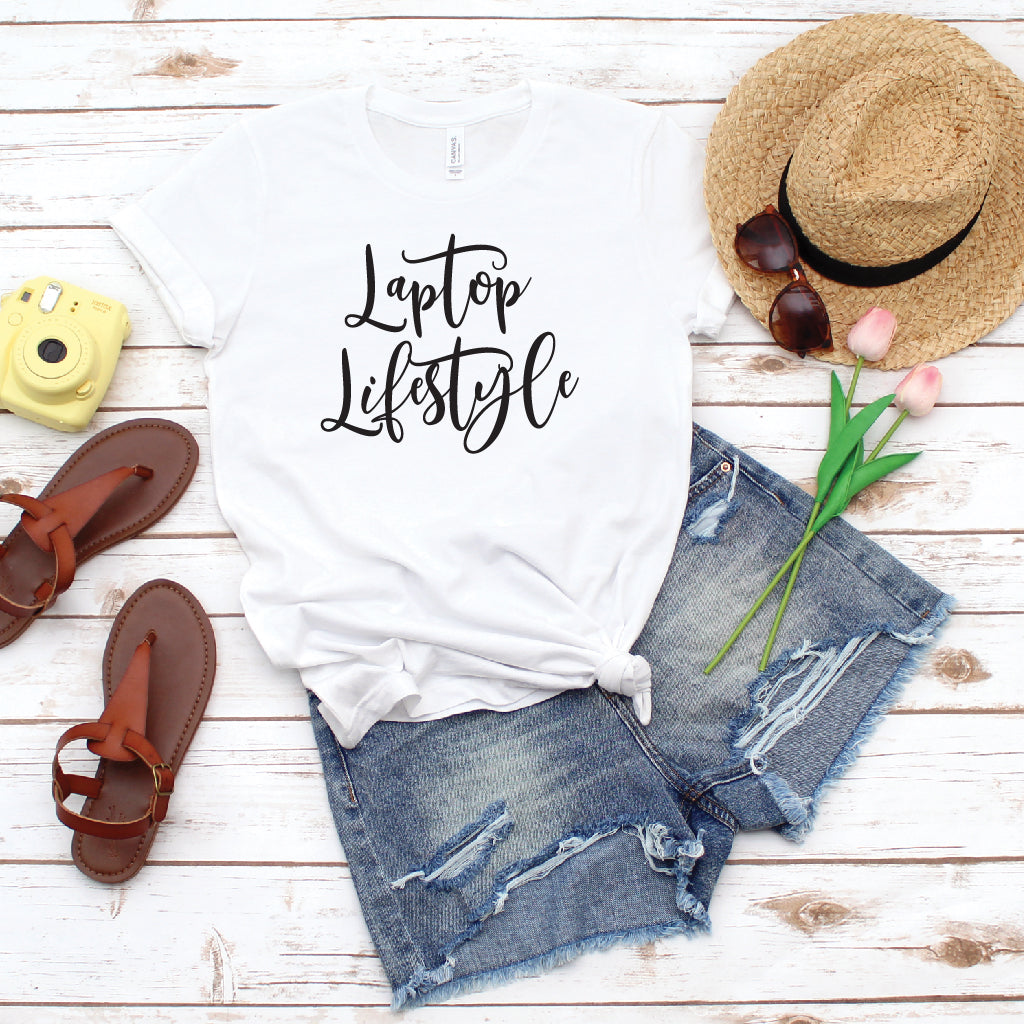Laptop Lifestyle T-Shirt