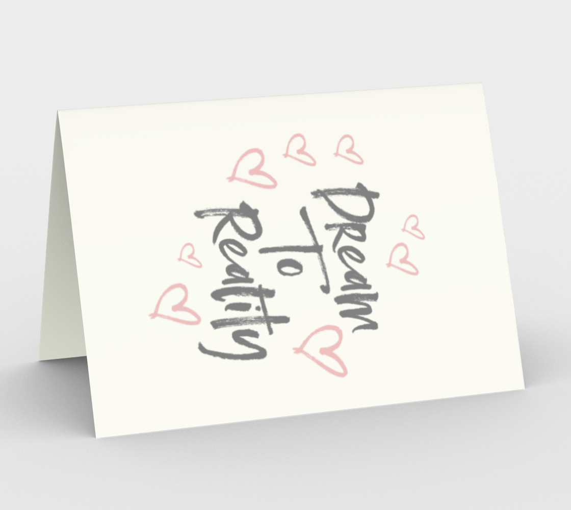 Dream to Reality Greeting Card Set (Set of 3)